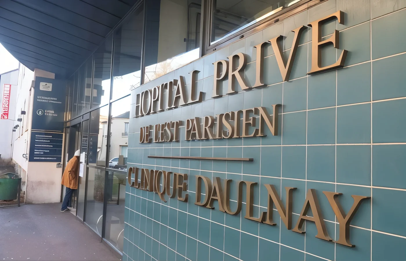 Enseigne de l'Hôpital Privé de l'Est Parisien à Aulnay-sous-Bois